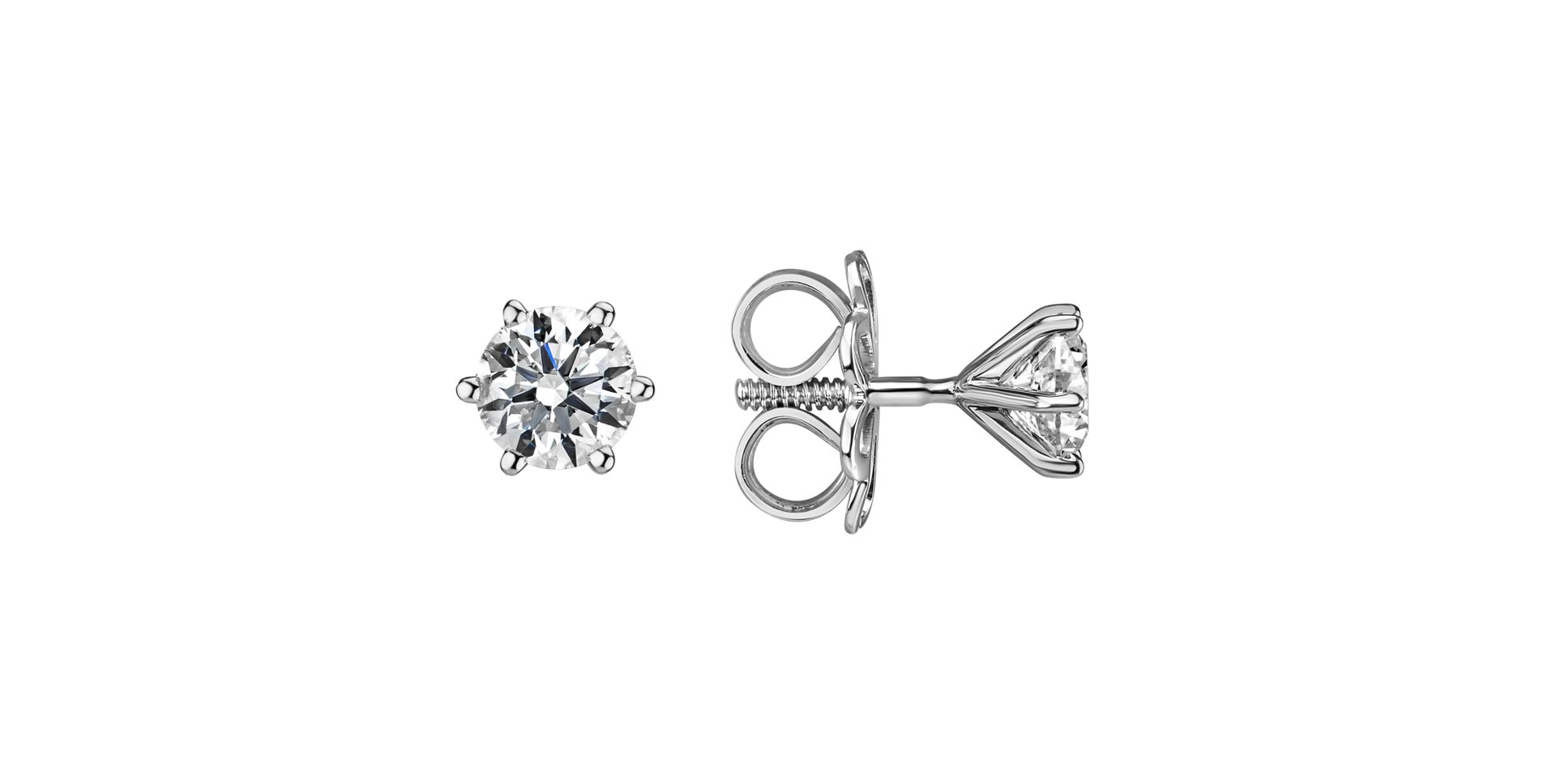 Náušnice s diamantom Essential Sparks