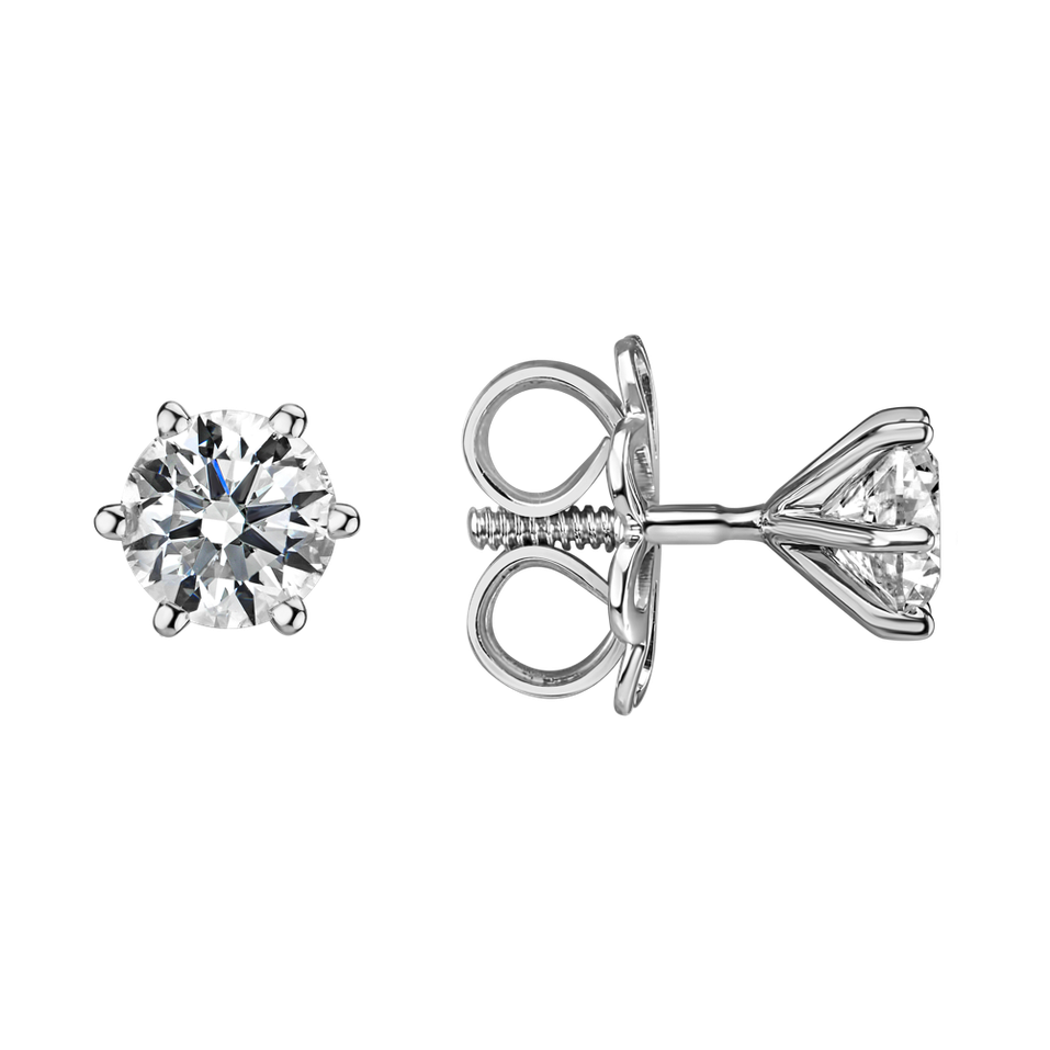 Náušnice s diamantom Essential Sparks