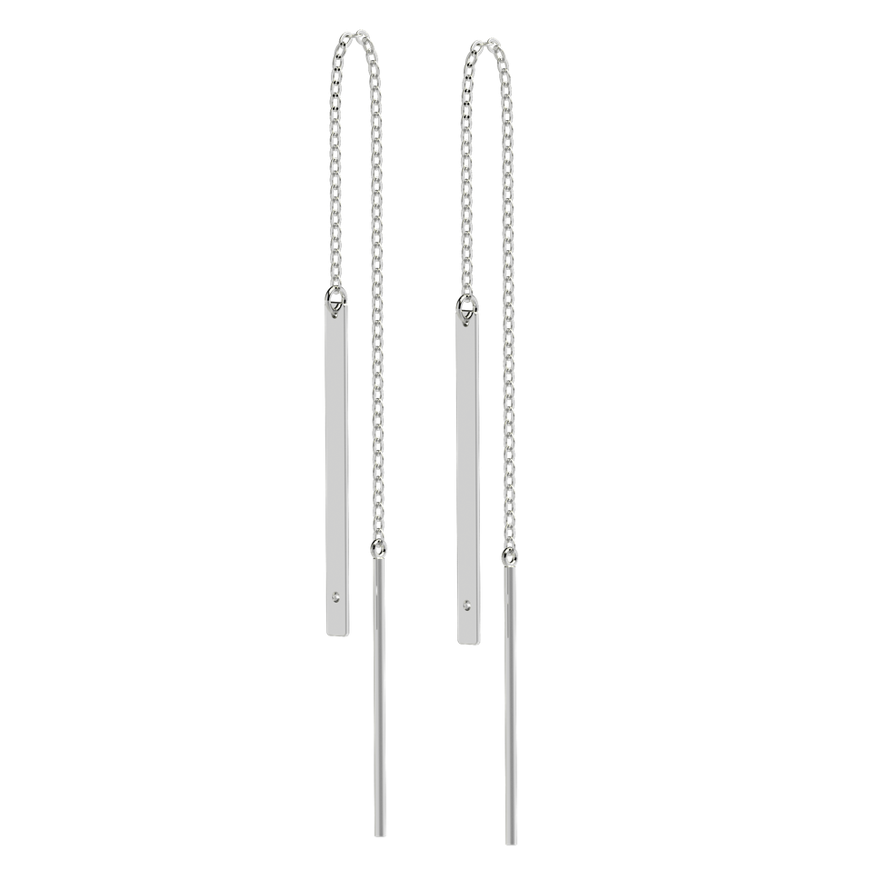 Náušnice s diamantom Dash