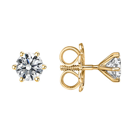 Náušnice s diamantom Essential Sparks