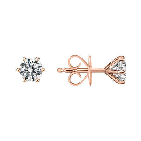 Náušnice s diamantom Essential Sparks
