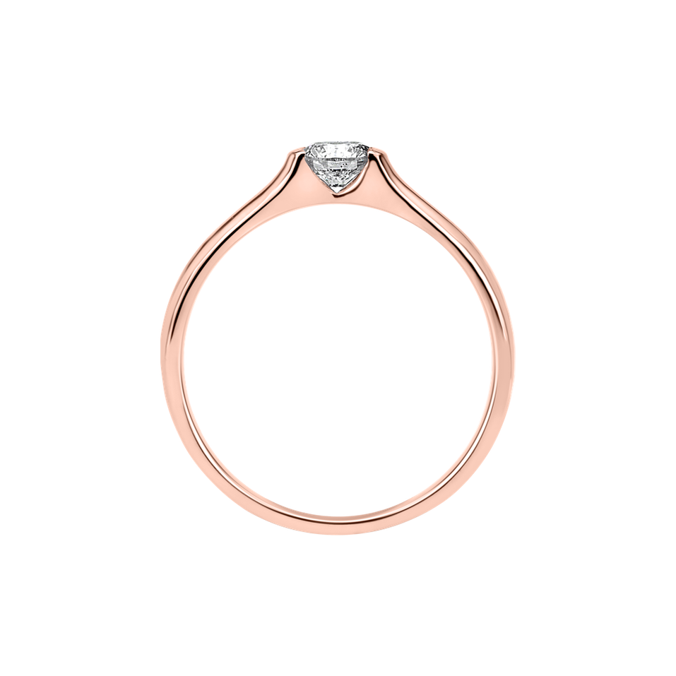 Prsteň s diamantom Brilliant Love