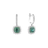 Náušnice so smaragdom a diamantmi Radiant Shine3