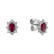 Náušnice s rubínom a diamantmi Mary Magdalene3