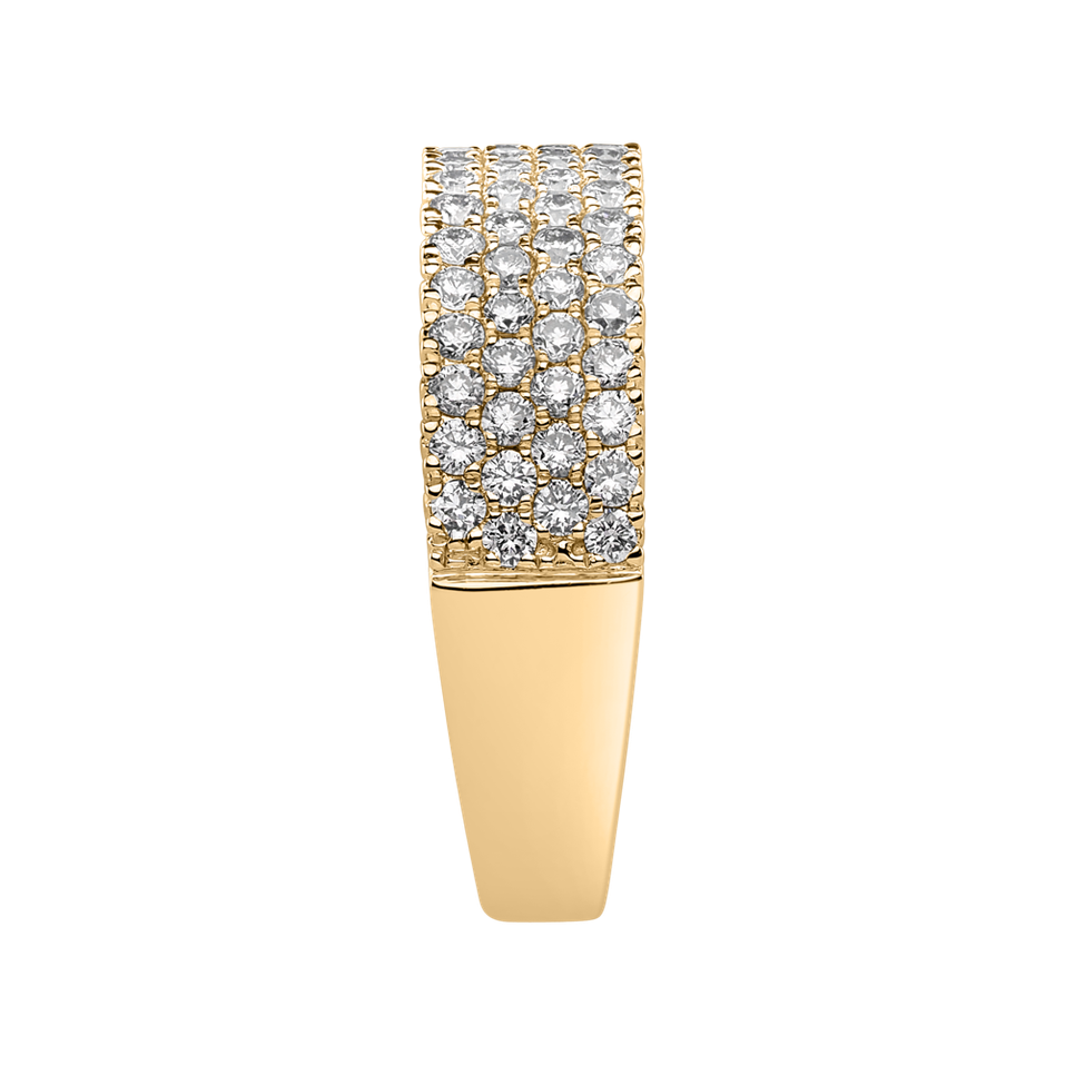 Prsteň s diamantmi Shiny Eternity