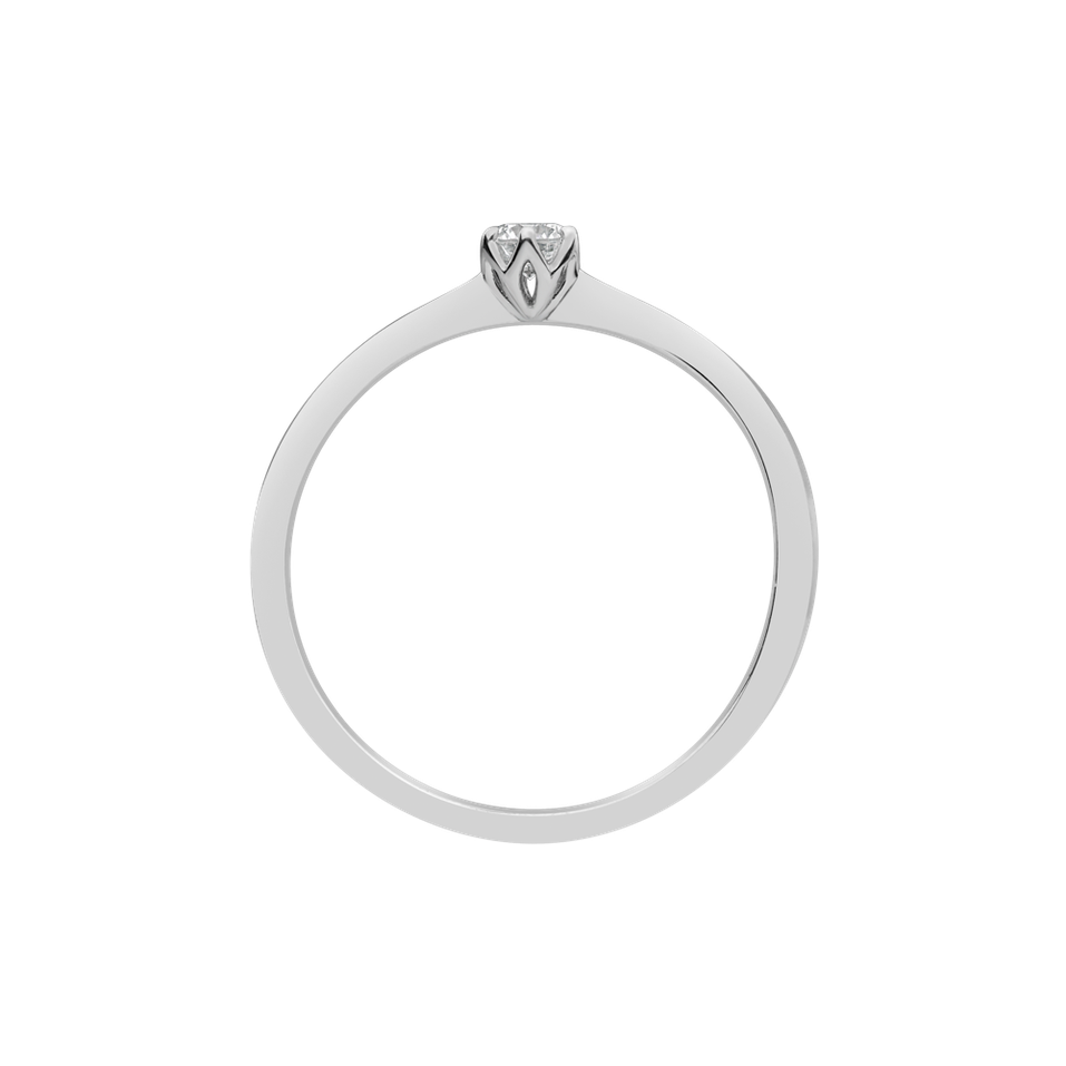 Prsteň s diamantom Glory
