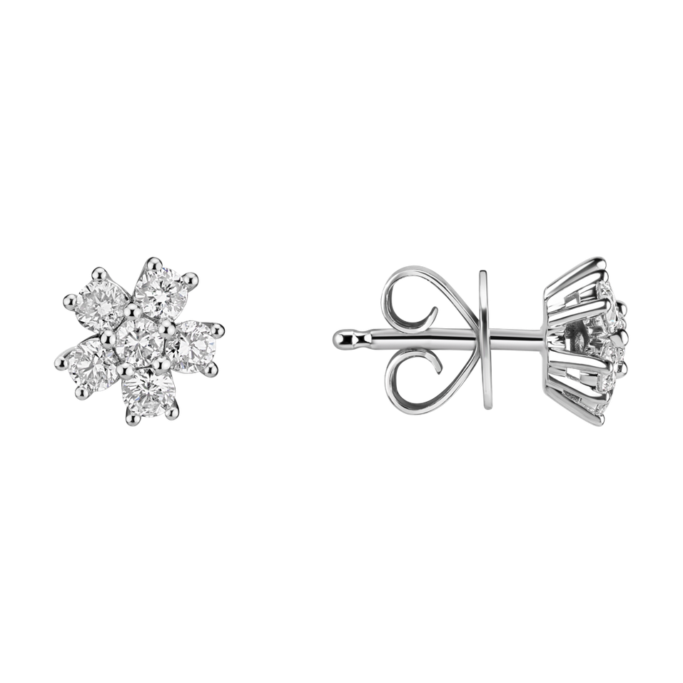 Náušnice s diamantmi Sparkless