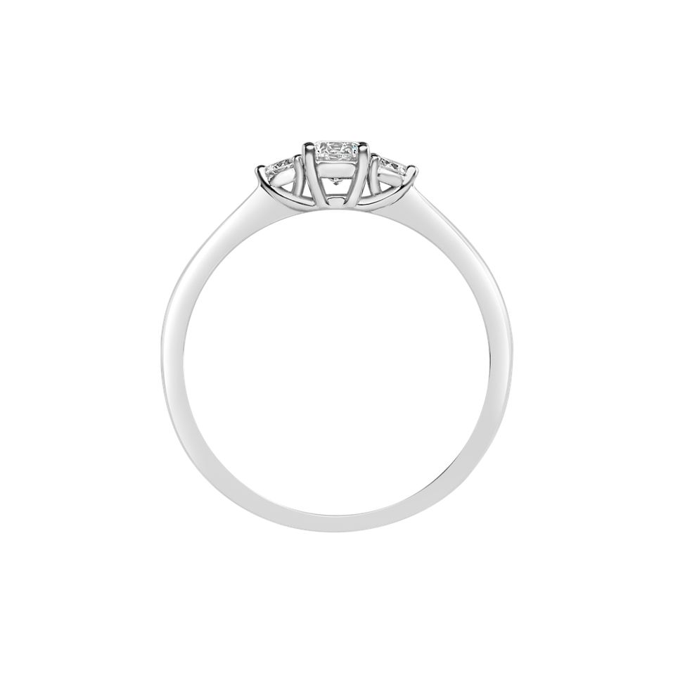 Prsteň s diamantmi Love Spark