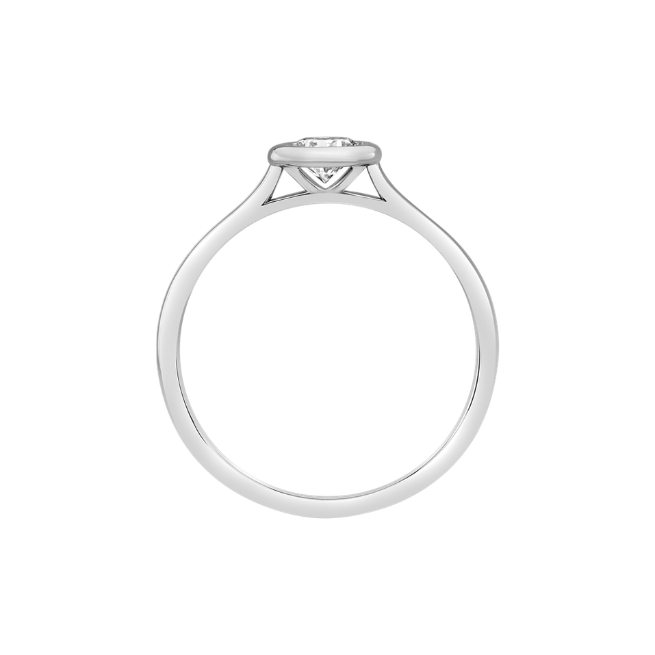 Prsteň s diamantom Classy Dot
