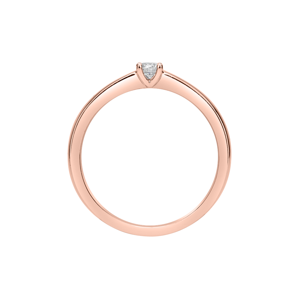 Prsteň s diamantom Spark of Love