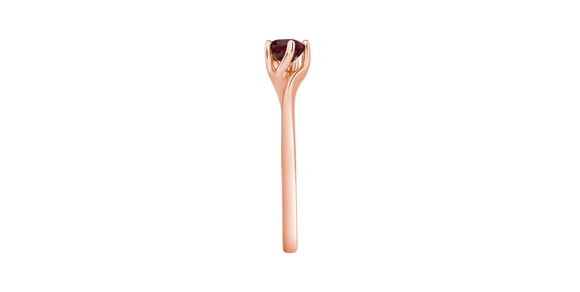 Prsteň s rhodolitom Bonbon
