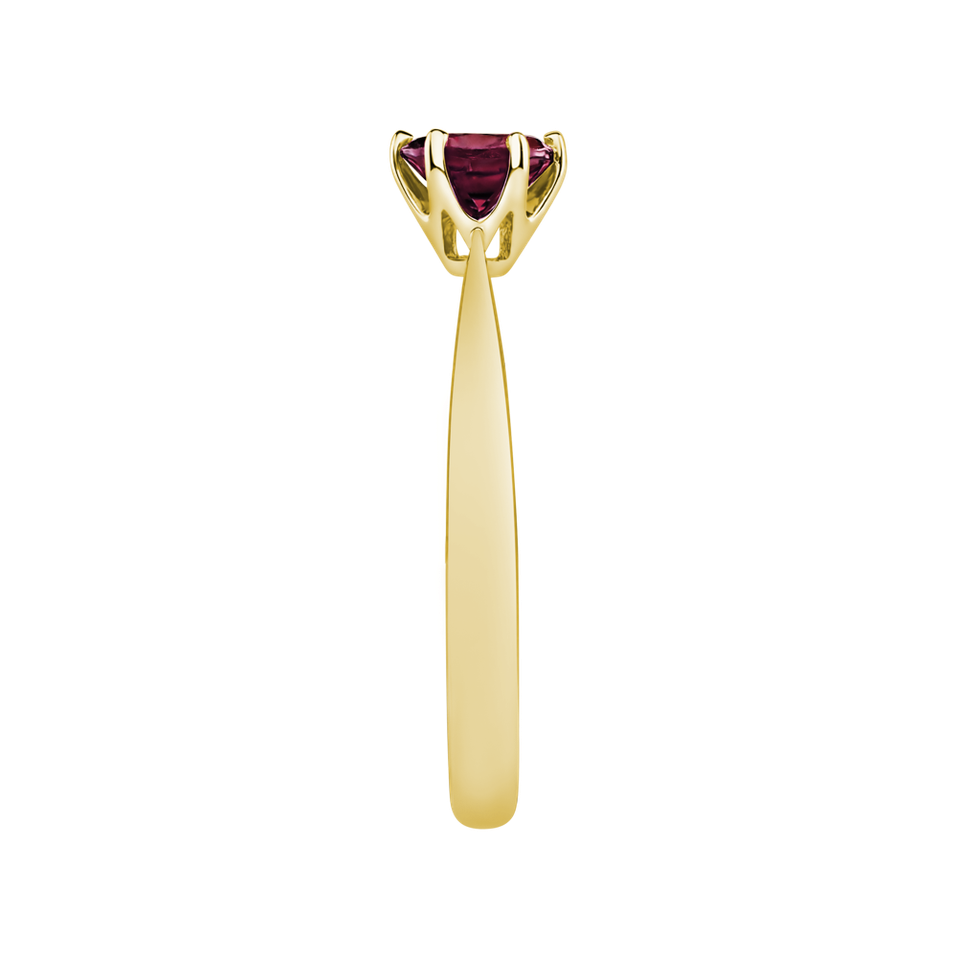 Prsteň s rhodolitom Bonbon