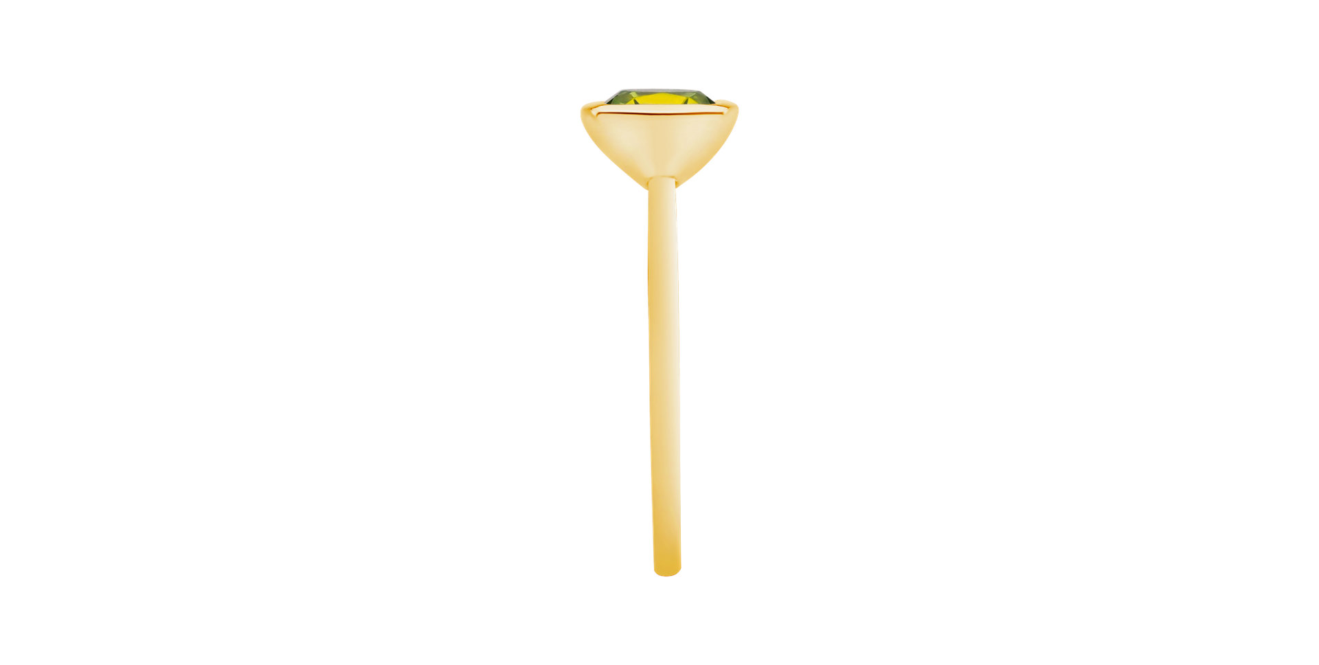 Prsteň s peridotom Space Bonbon