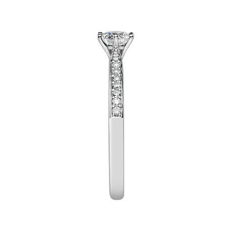 Prsteň s diamantmi Midnight Romance