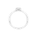 Prsteň s diamantom Classy Dot3