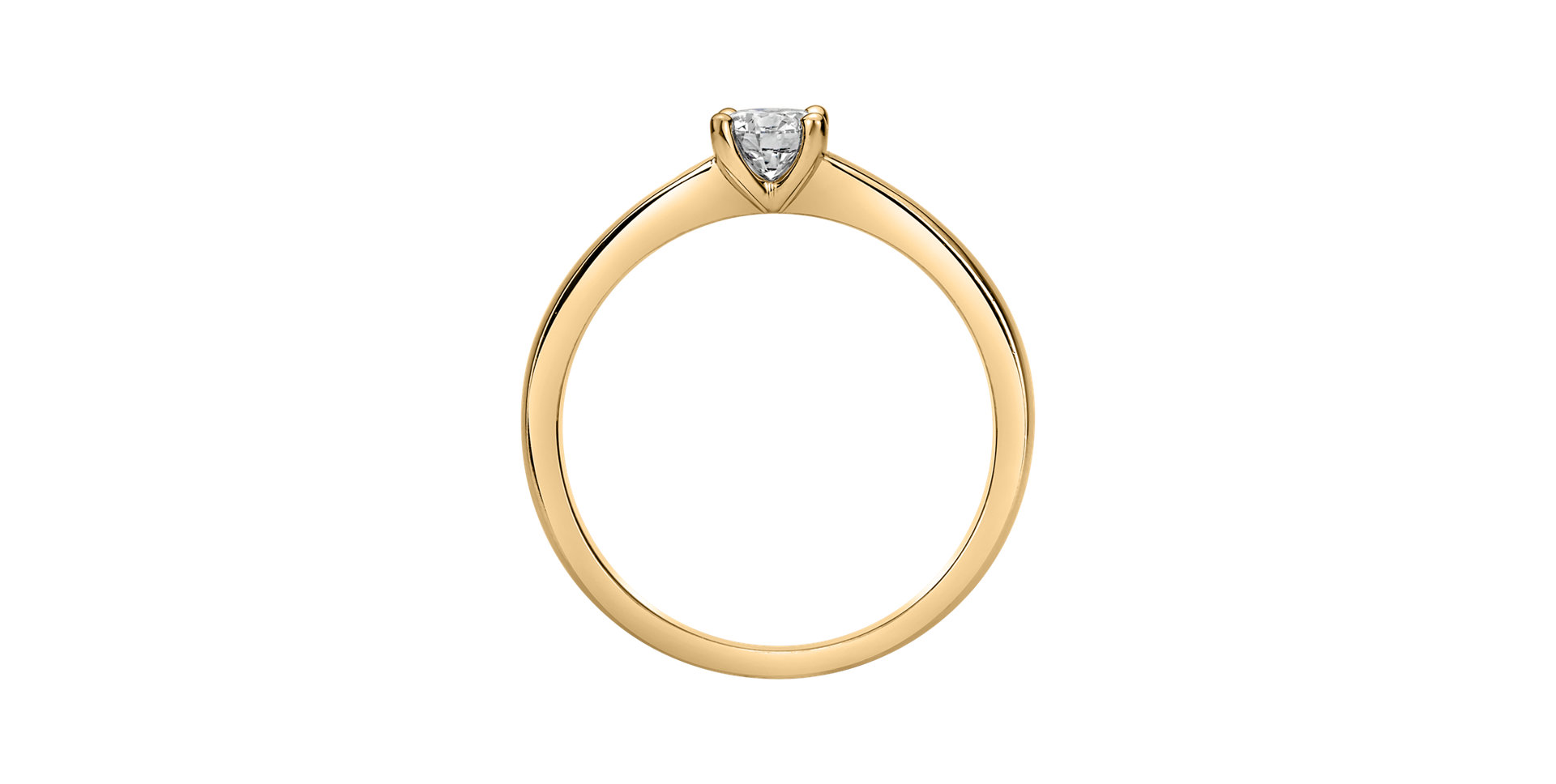 Prsteň s diamantom Spark of Love