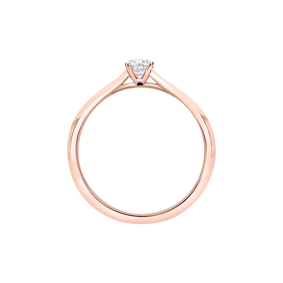 Prsteň s diamantom Divine Love
