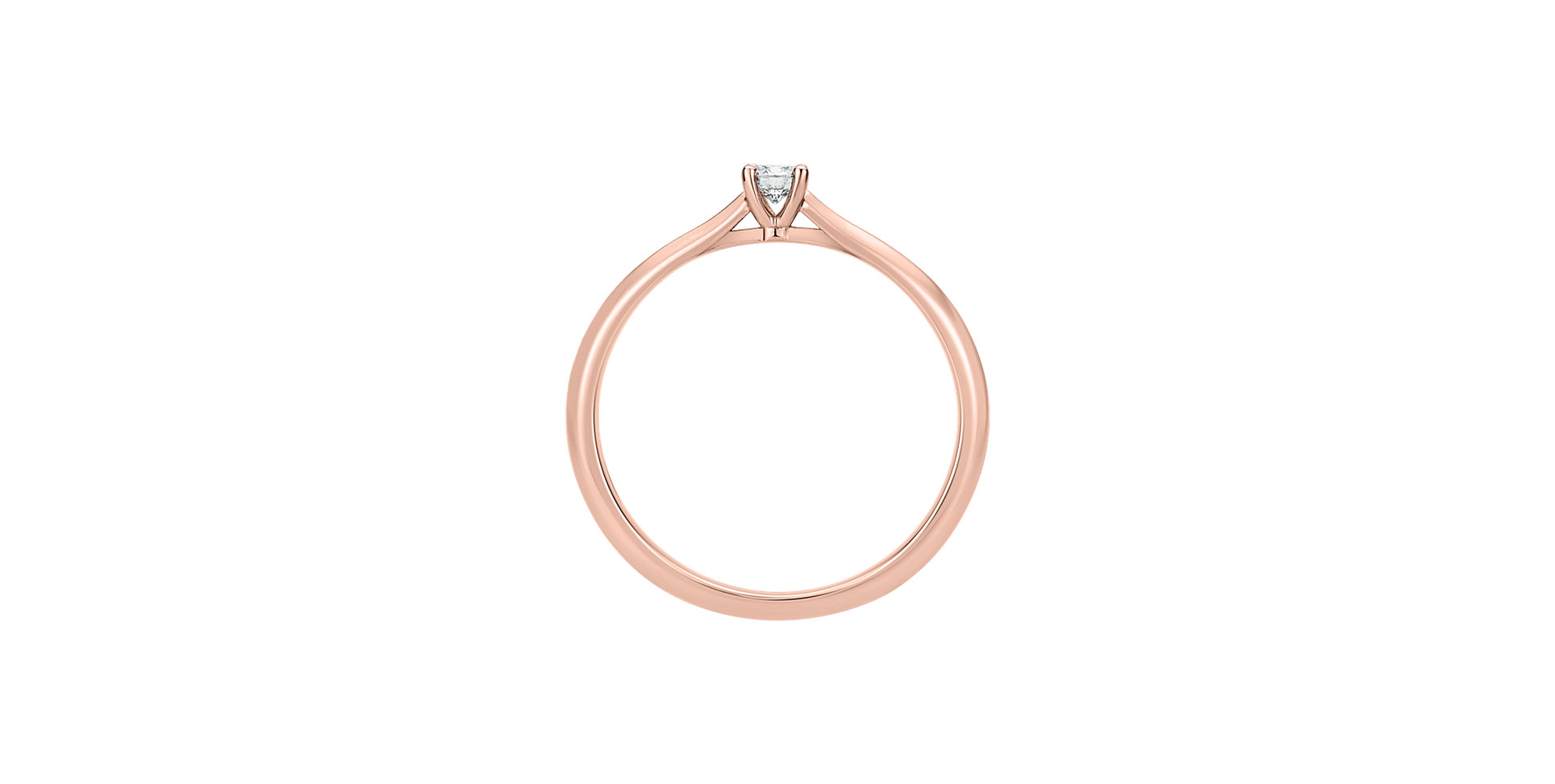 Prsteň s diamantom Divine Love