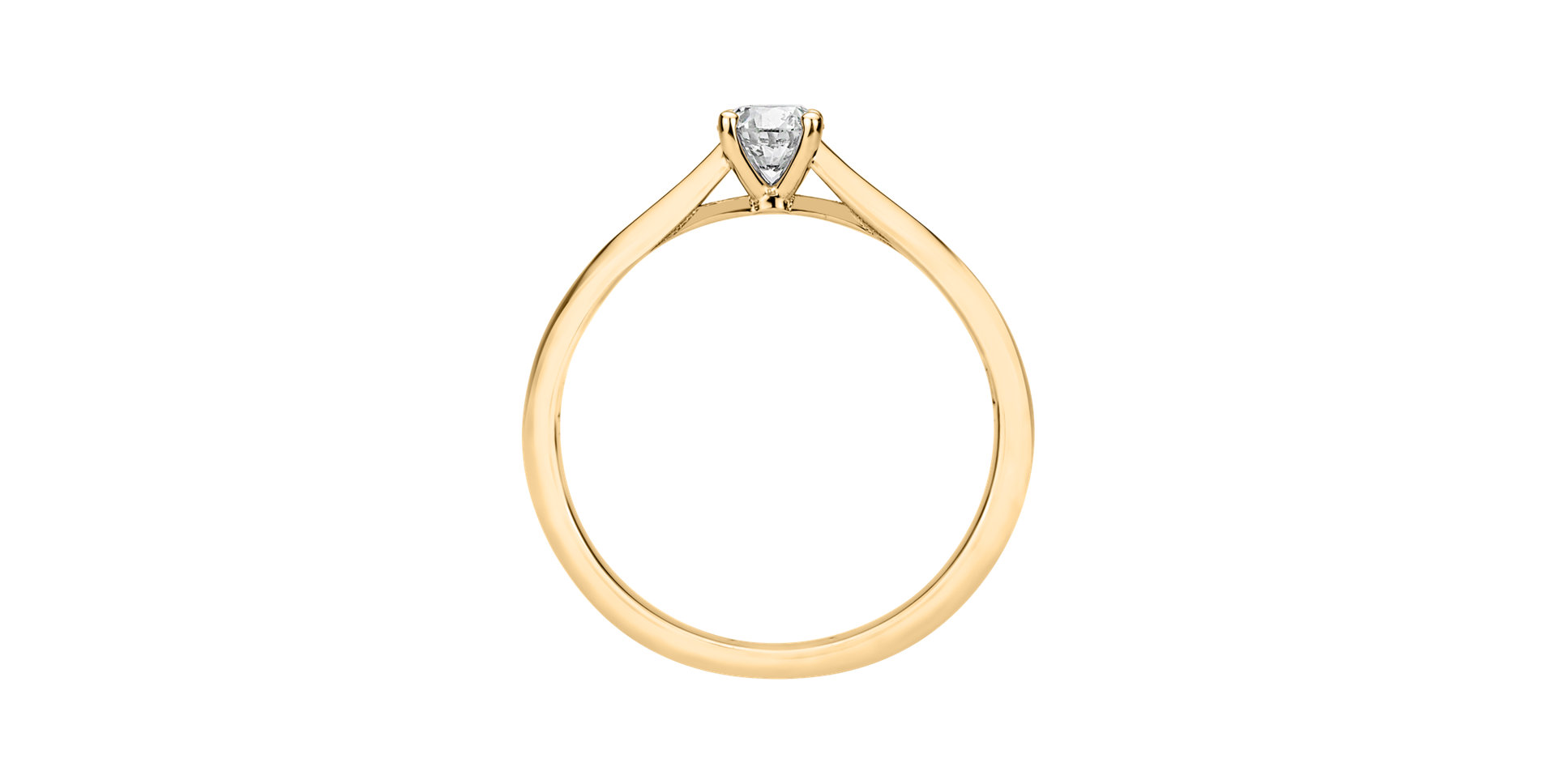 Prsteň s diamantom Forever Love