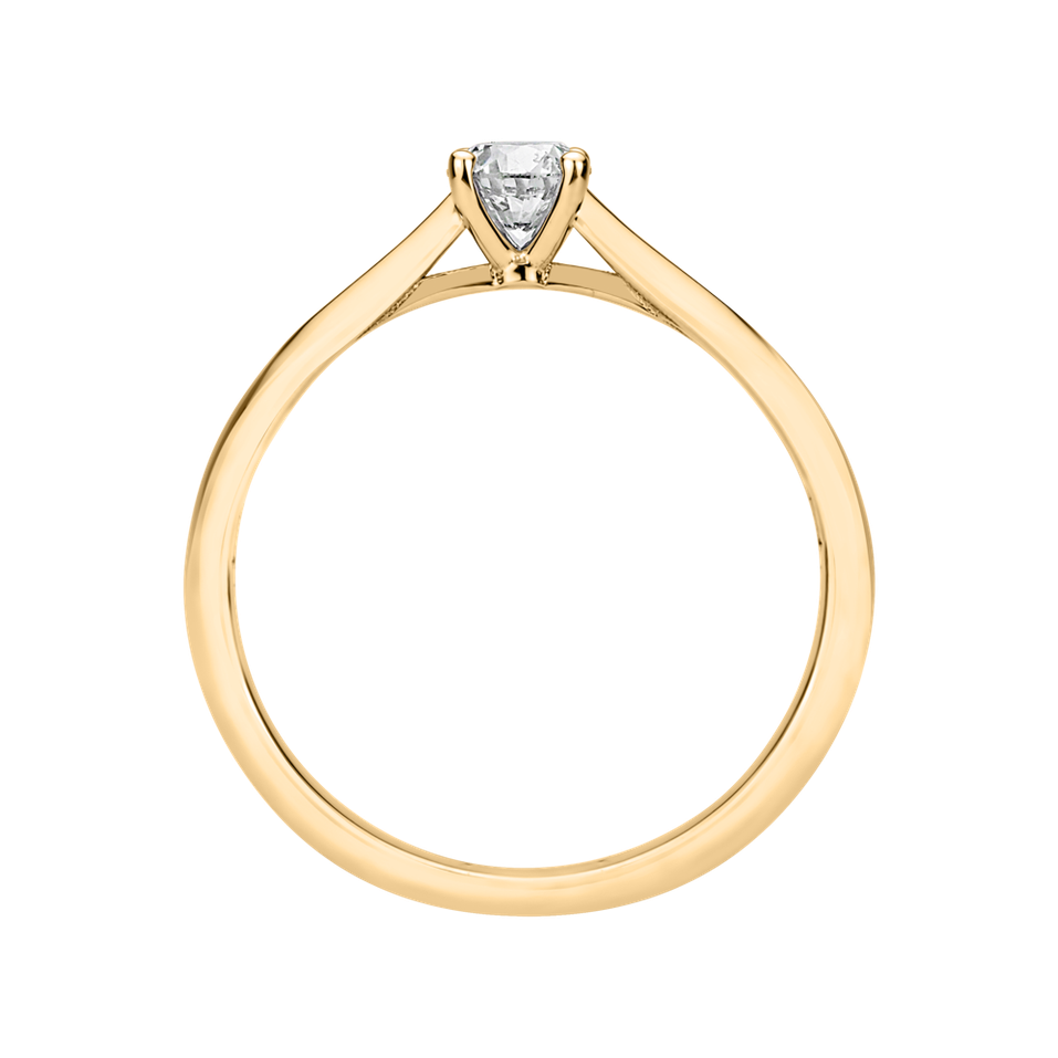 Prsteň s diamantom Forever Love