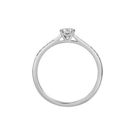 Prsteň s diamantmi Pure Love