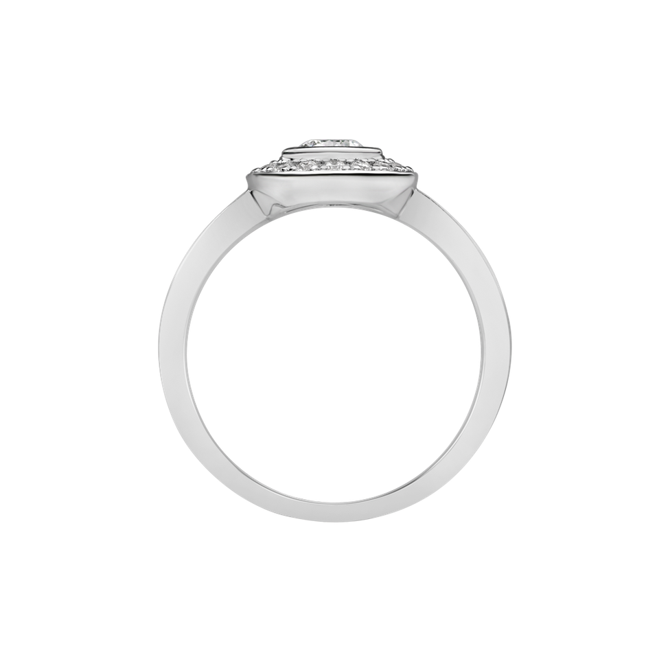 Prsteň s diamantmi Sun Highness