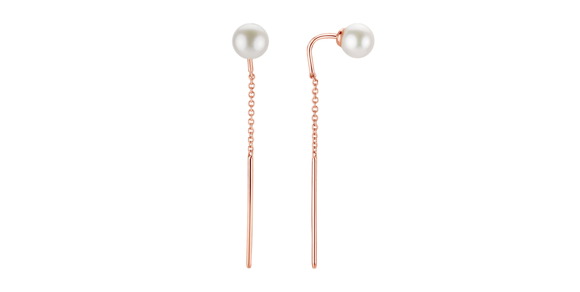 Náušnice s perlou Lovely Pearls