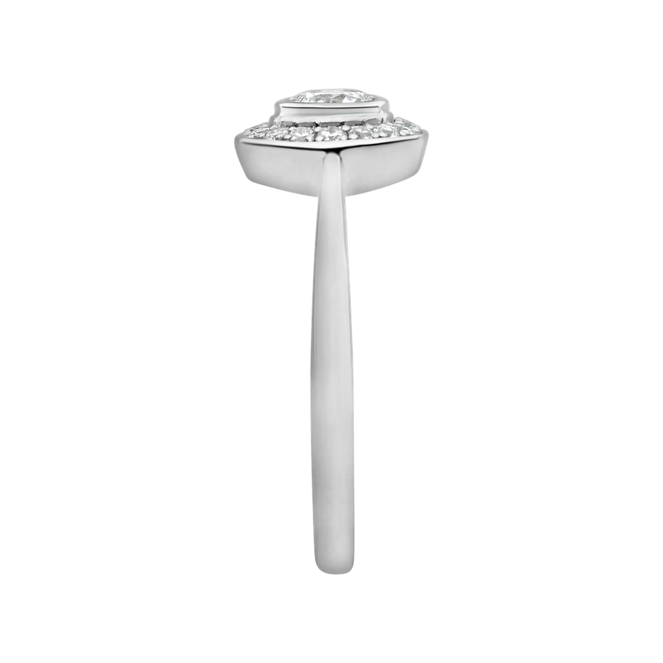Prsteň s diamantmi Sun Highness