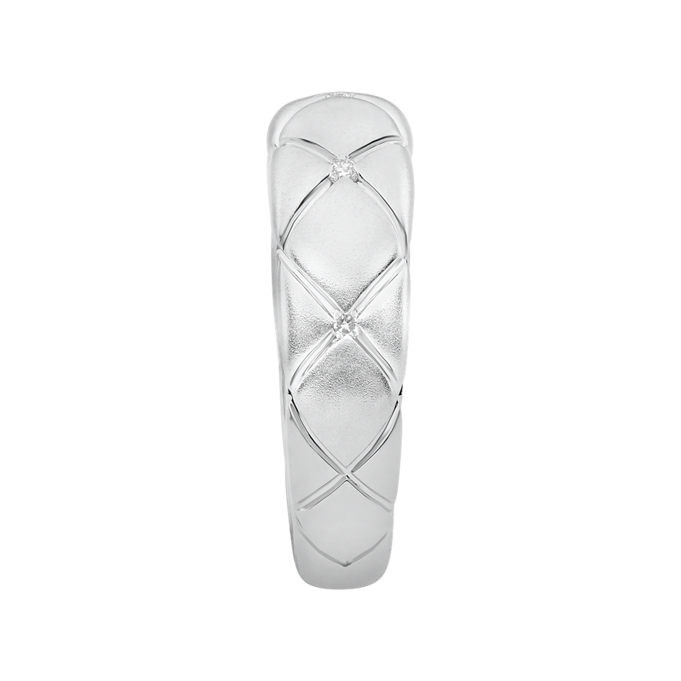 Prsteň s diamantmi Royal Joy