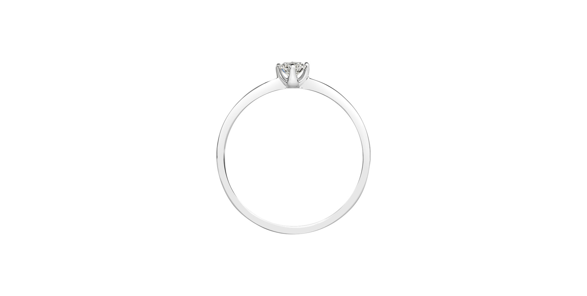 Prsteň s diamantom Love Glow