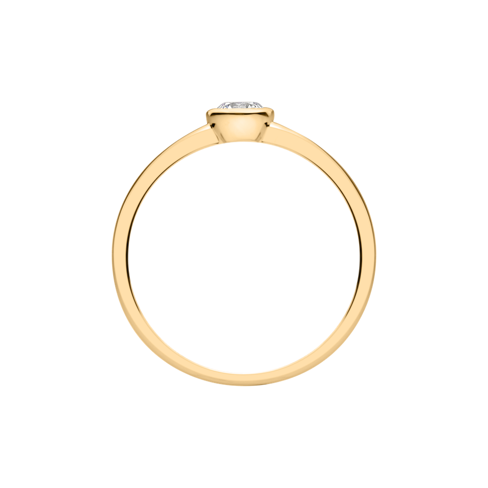 Prsteň s diamantom Seductive Glow