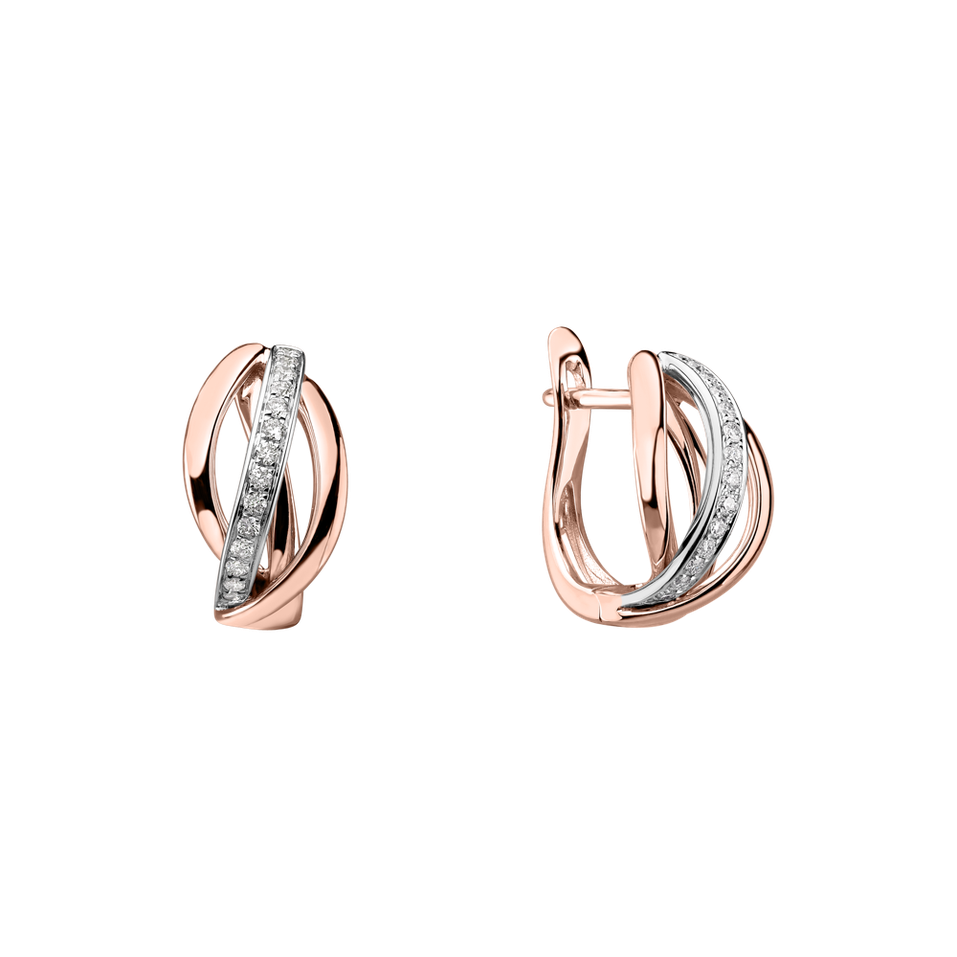 Náušnice s diamantmi Amazing Passion