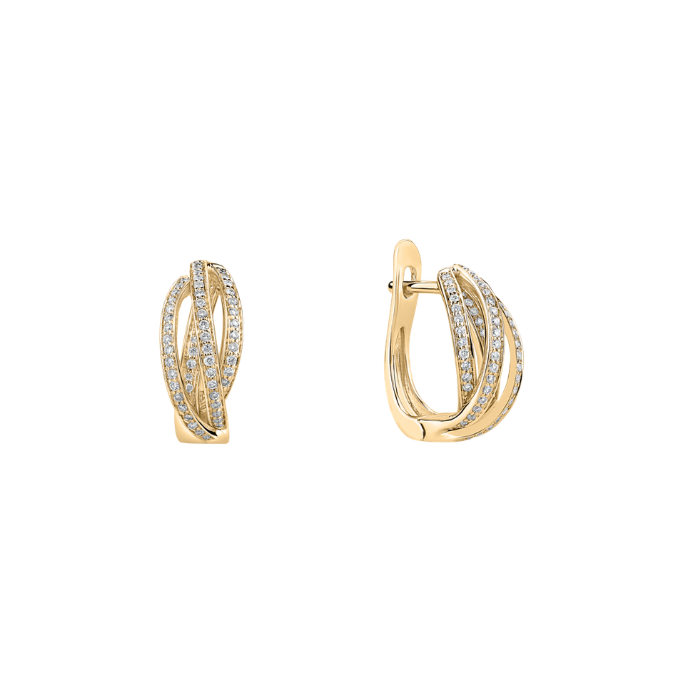 Náušnice s diamantmi Amazing Passion