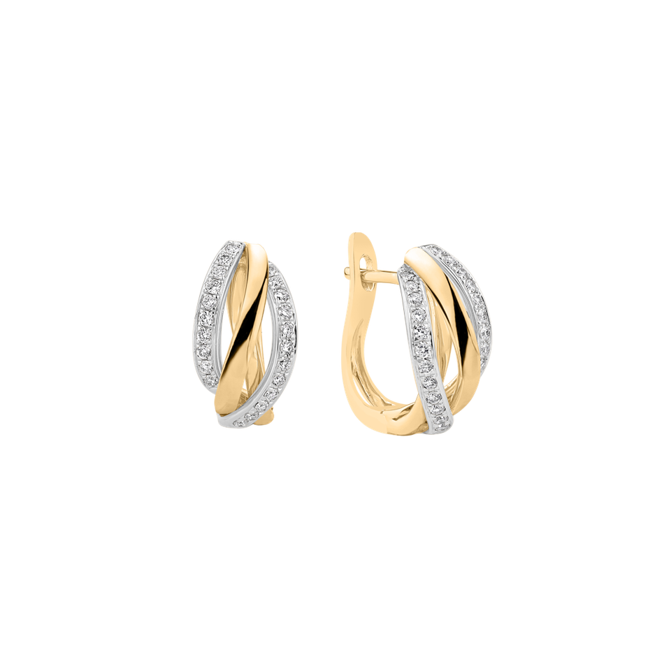 Náušnice s diamantmi Amazing Passion