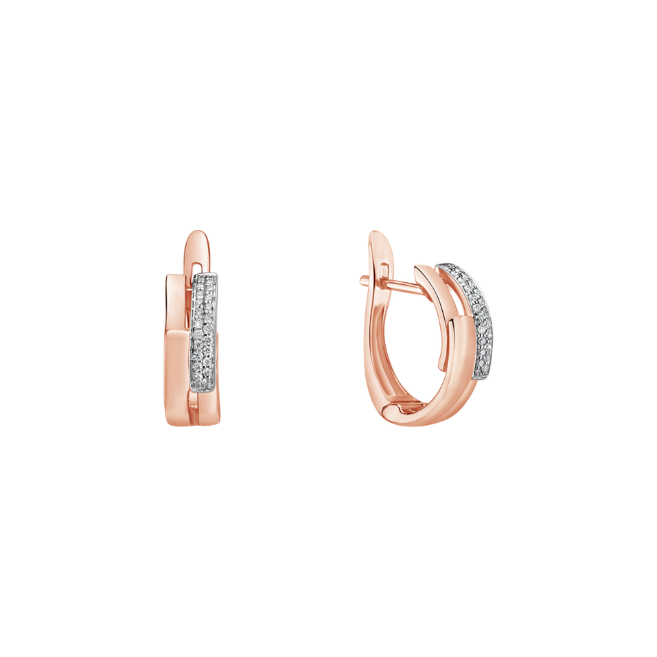 Náušnice s diamantmi Dream Elegance