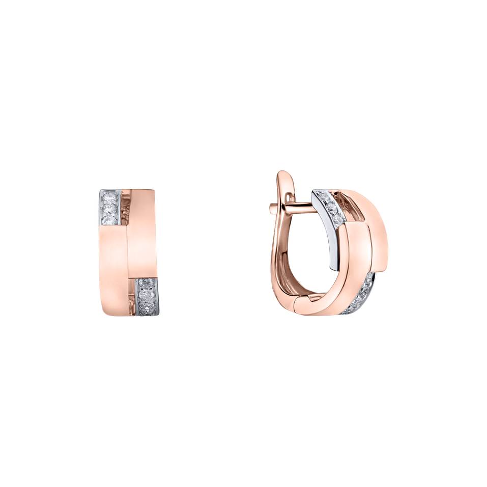 Náušnice s diamantmi Star Opium