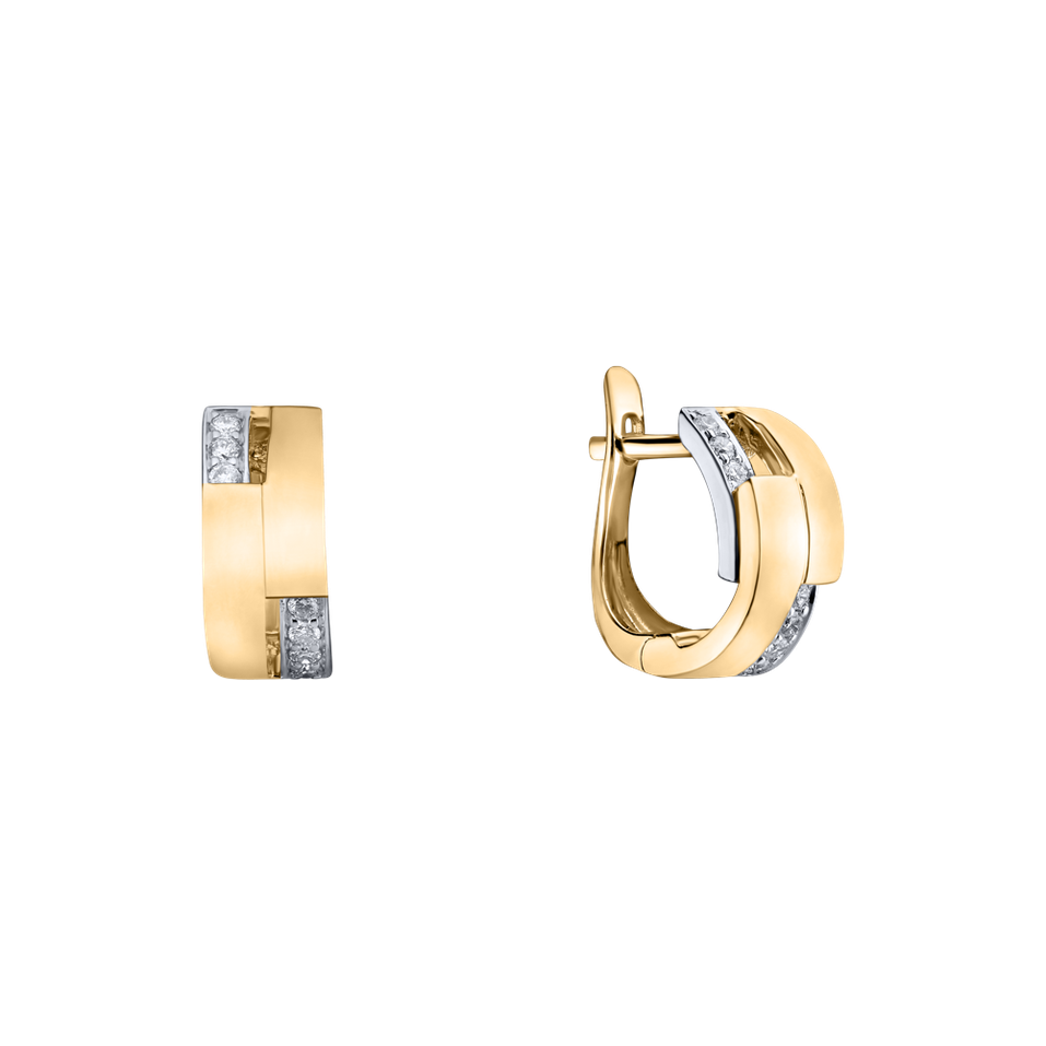 Náušnice s diamantmi Star Opium