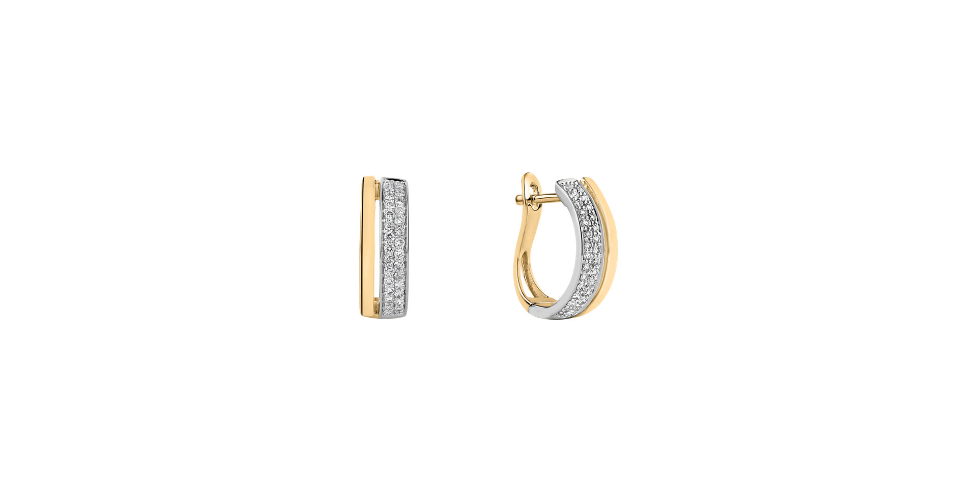 Náušnice s diamantmi Moonlight Spirit