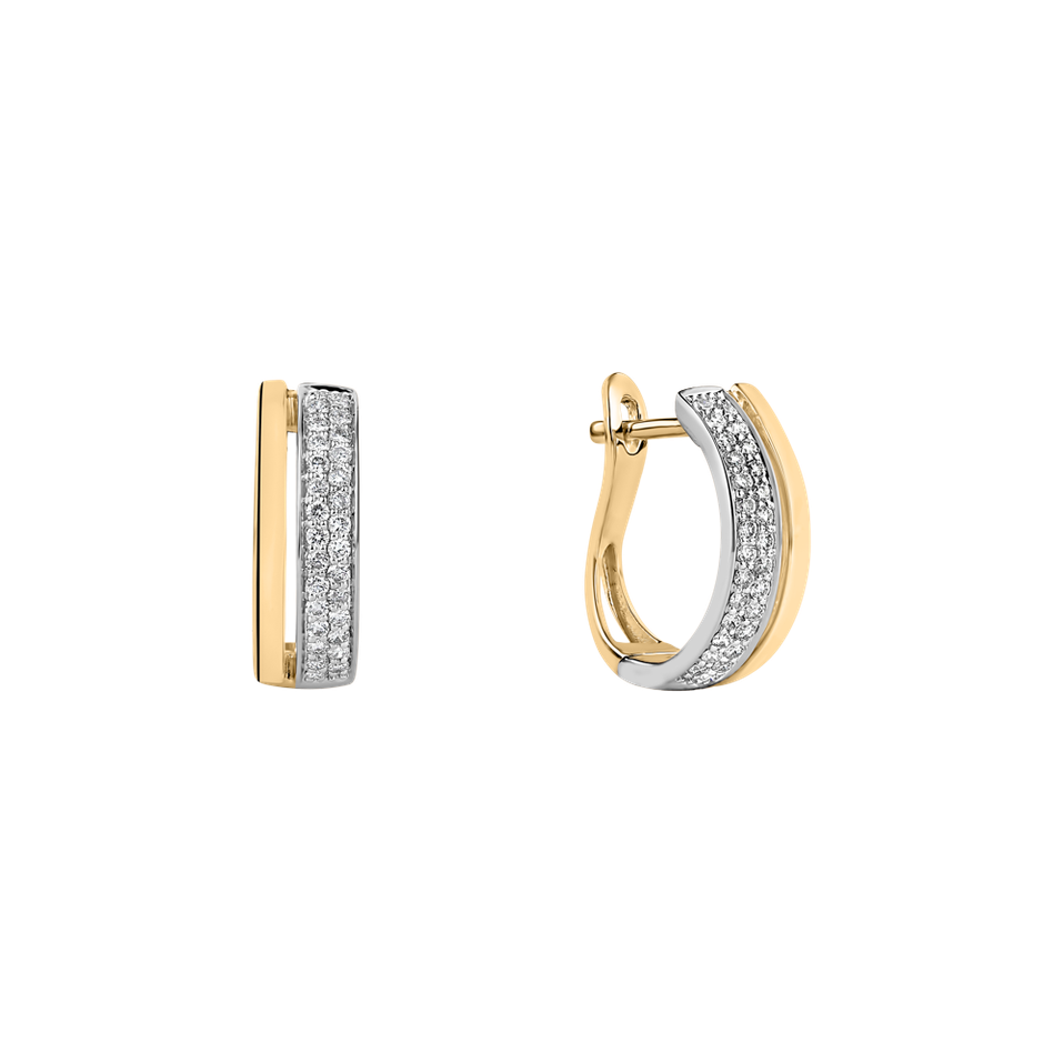 Náušnice s diamantmi Moonlight Spirit