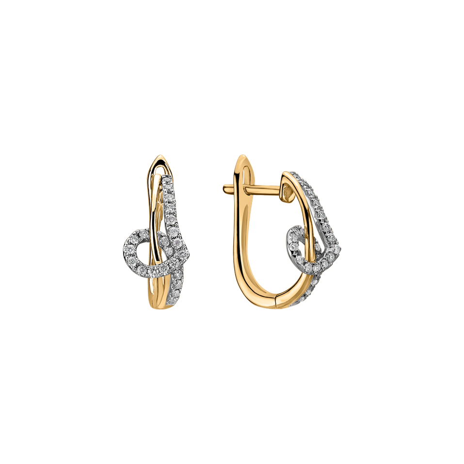 Náušnice s diamantmi Shine Melody