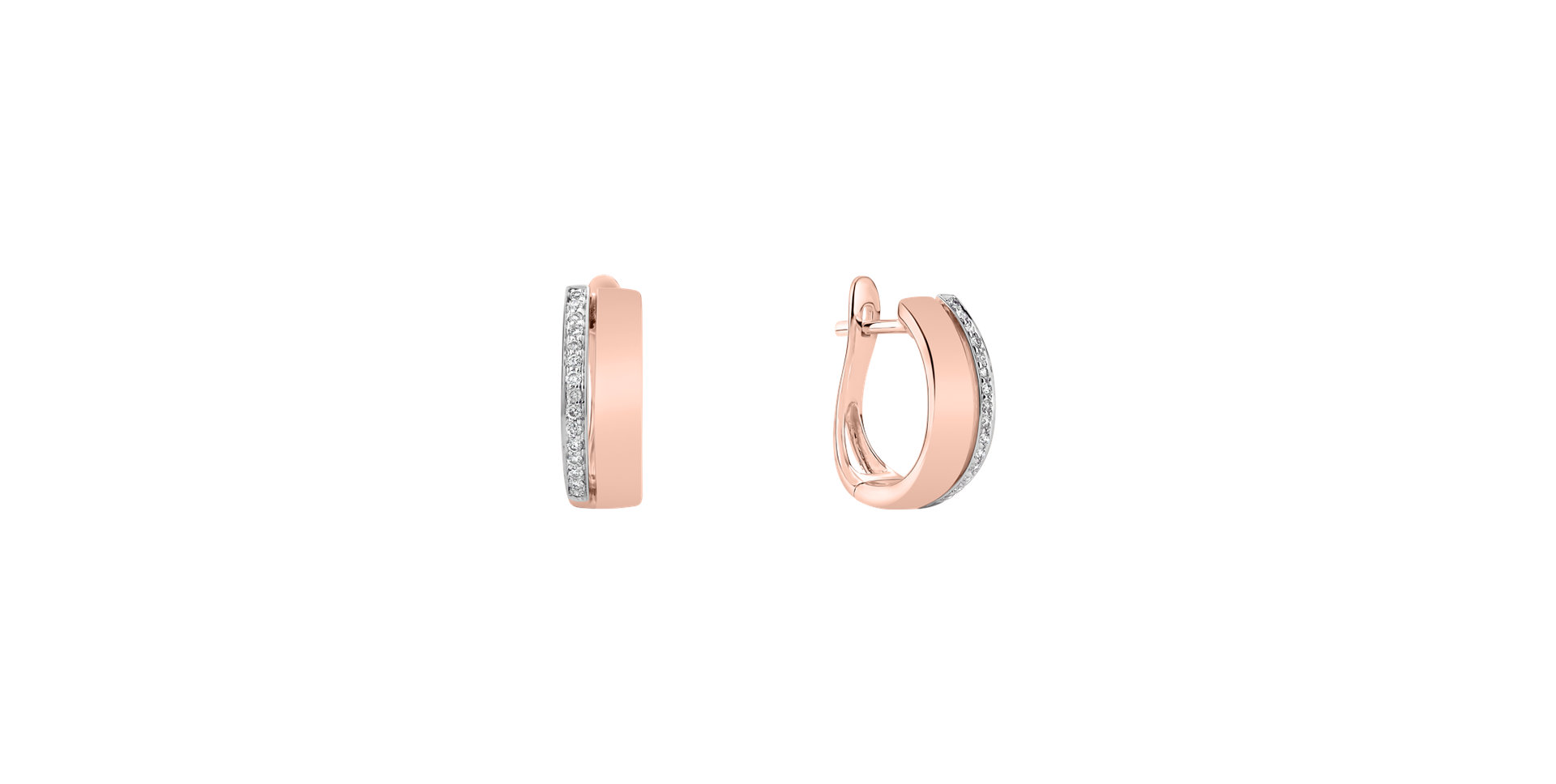 Náušnice s diamantmi Moonlight Spirit