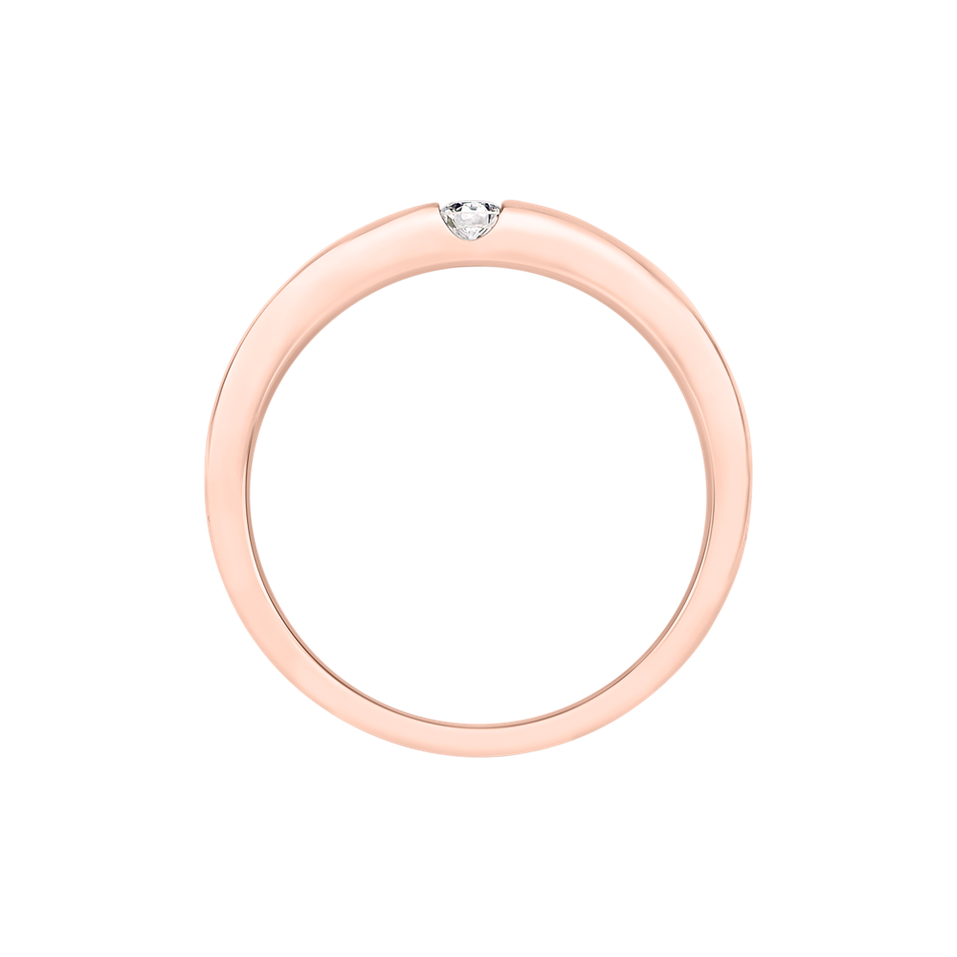 Prsteň s diamantom Tender Love