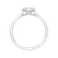 Prsteň s diamantom Classy Dot3