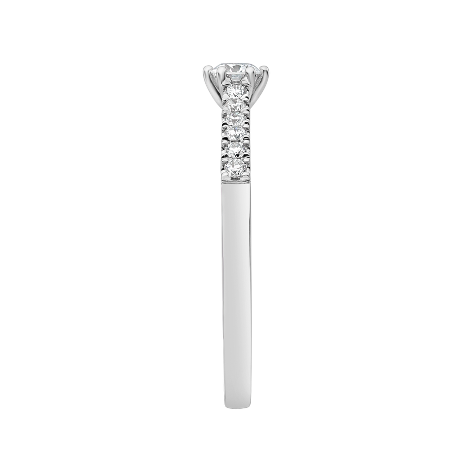 Prsteň s diamantmi Sparkling Love