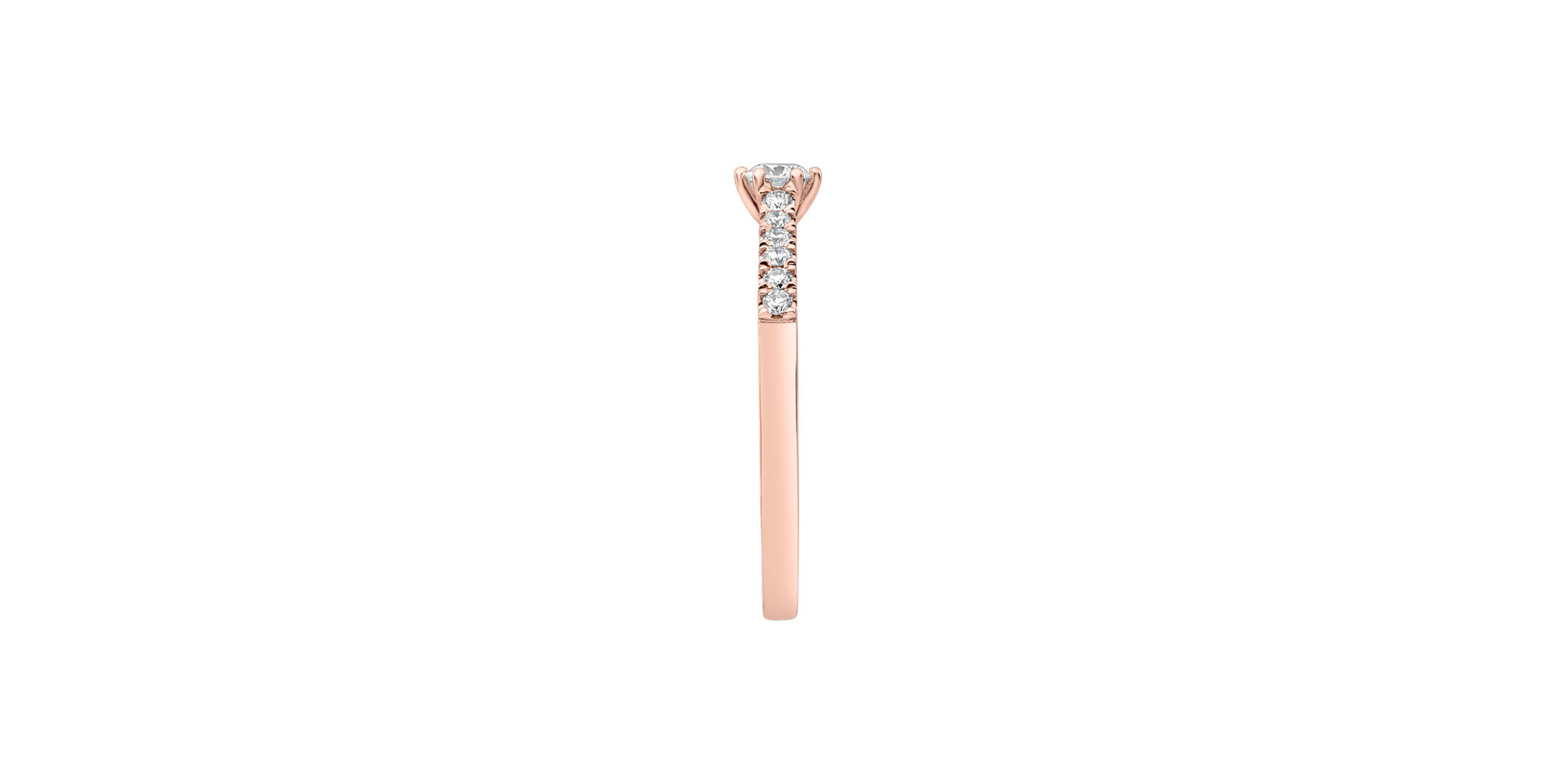 Prsteň s diamantmi Sparkling Love