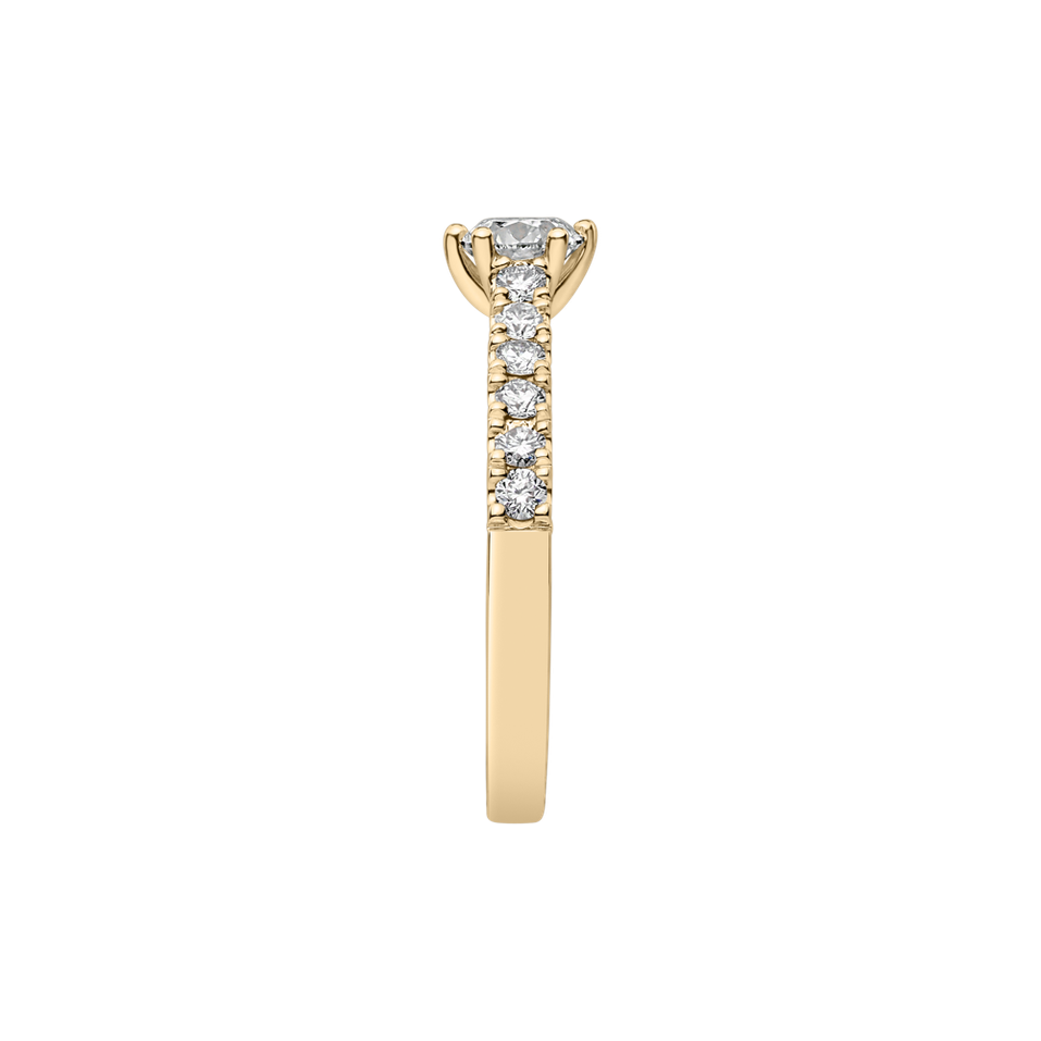 Prsteň s diamantmi Sparkling Love