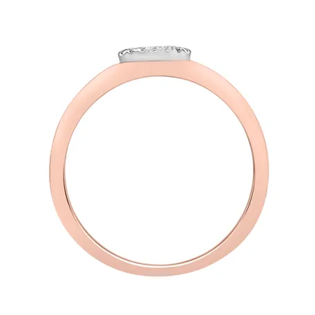 Prsteň s diamantmi Simply Circle