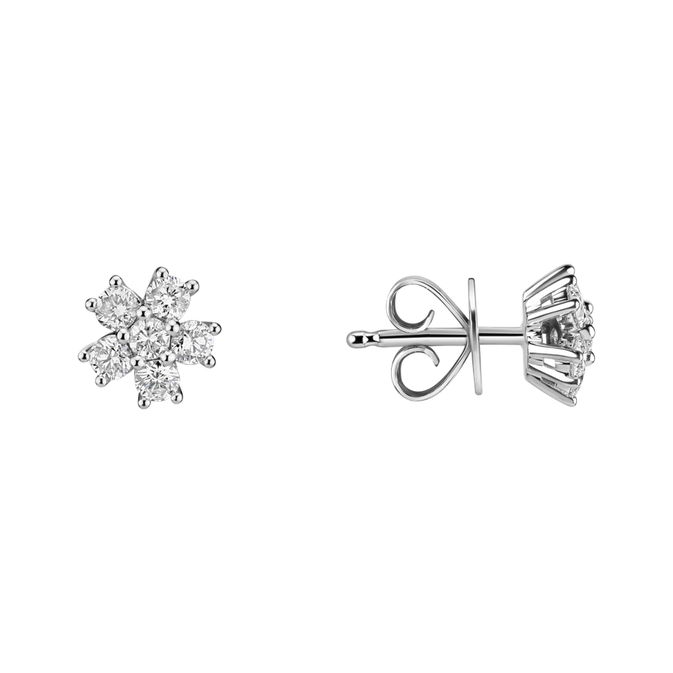 Náušnice s diamantmi Sparkless