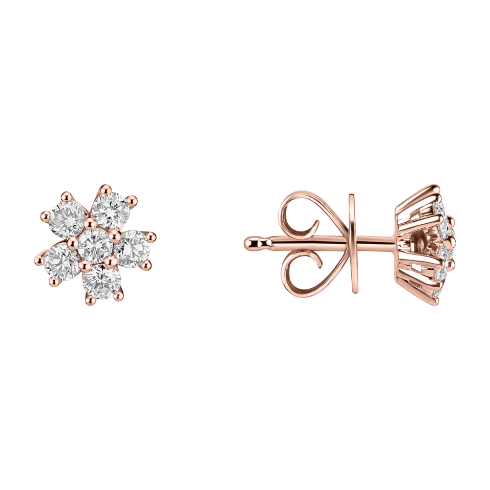 Náušnice s diamantmi Sparkless