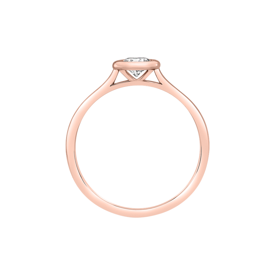 Prsteň s diamantom Classy Dot
